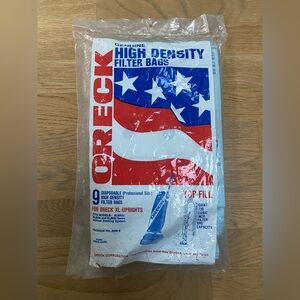Oreck High Density XL vacuums Bags for Upright vacuum Pack of 9